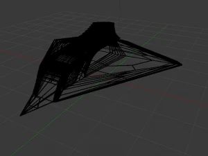 Spaceship 3D Model