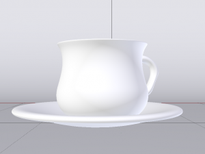 Cup 01 3D 모델