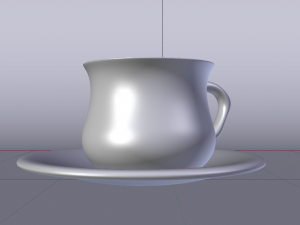 Cup 01 3D 모델