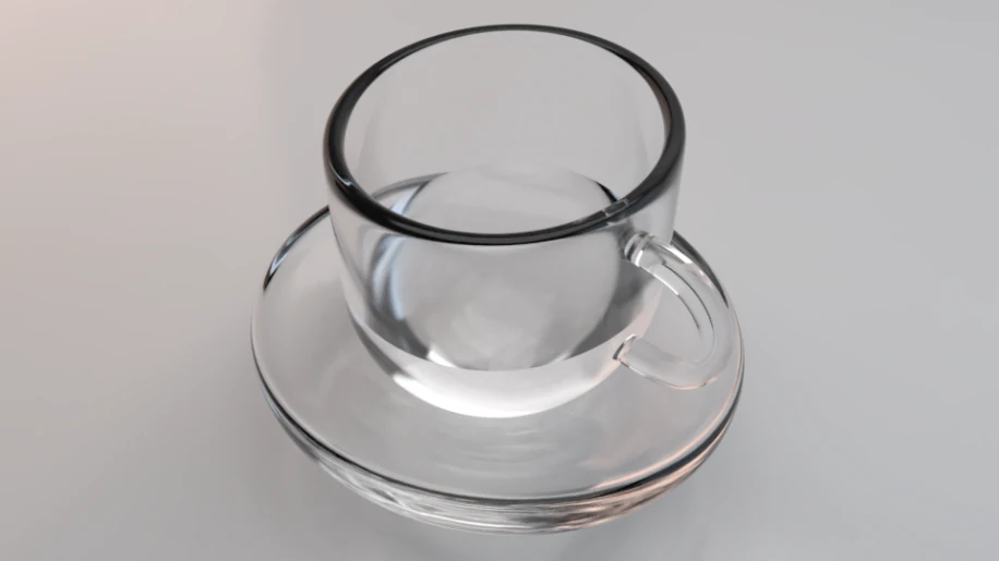Cup 02 3D Model .c4d .max .obj .3ds .fbx .stl .blend 