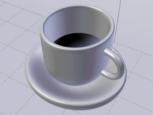 Cup 02 3D Model
