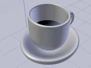 Cup 02 3D Model