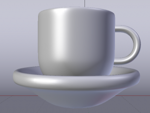 Cup 02 Modello 3D