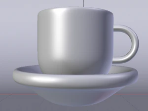 Cup 02 3D Model