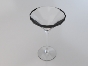 Glass 001 Modello 3D