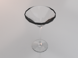Glass 001 Modello 3D