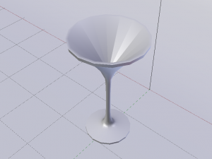 Glass 001 Modello 3D