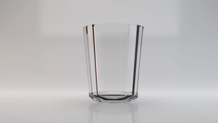 Glass 002 3D Model .c4d .max .obj .3ds .fbx .stl .blend 