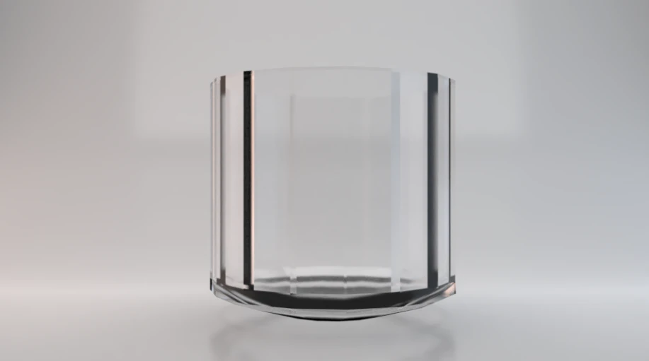Glass 003 3D Model .c4d .max .obj .3ds .fbx .stl .blend 