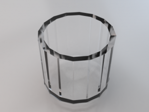 Glass 003 Modello 3D