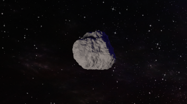 Asteroid Model 3D .c4d .max .obj .3ds .fbx .stl .blend 