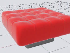 Ottoman 3D Model