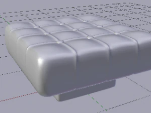 Ottoman 3D Model