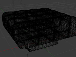 Ottoman 3D Model