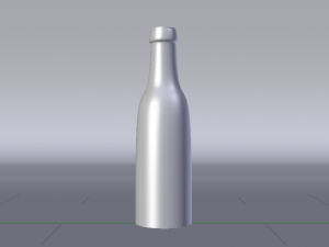Bottle of Beer 3D Model