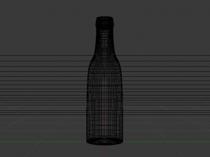 Bottle of Beer 3D Model