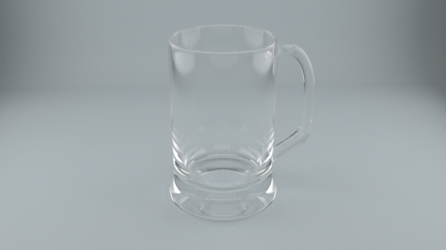 Beer Glassware 3D Model .c4d .max .obj .3ds .fbx .stl .blend 