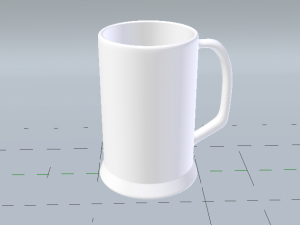Beer Glassware 3D Model