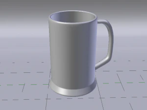 Beer Glassware 3D Model