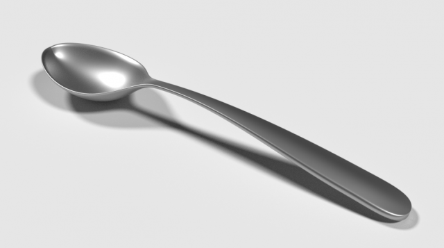 Spoon 3Dモデル .c4d .max .obj .3ds .fbx .stl .blend 