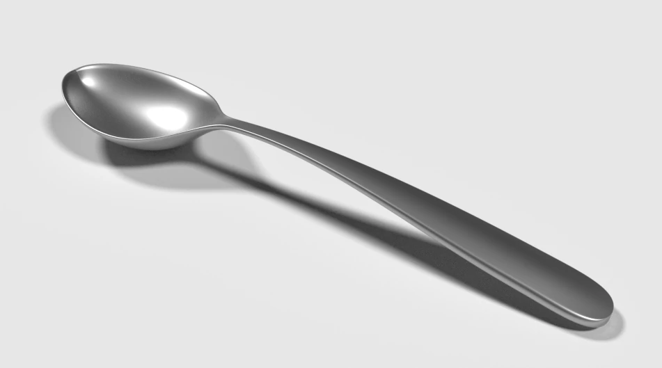 Spoon 3D Model .c4d .max .obj .3ds .fbx .stl .blend