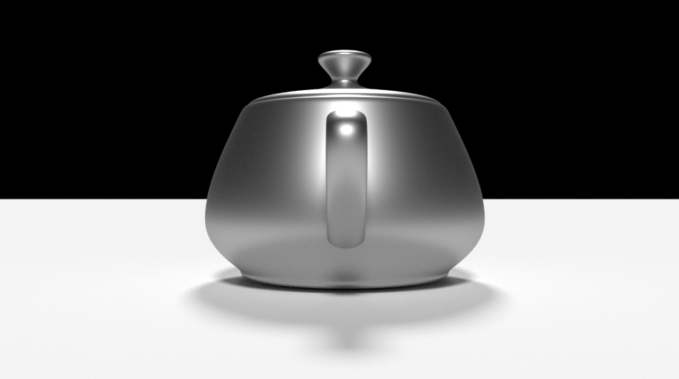 3D model Vintage metal teapot VR / AR / low-poly