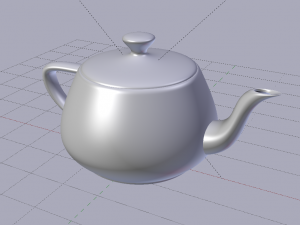 Teapot 3D 모델