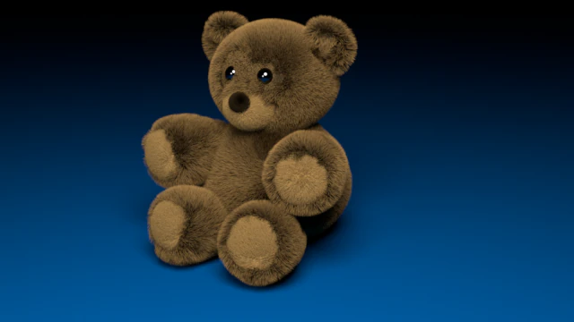 Orsacchiotto di peluche Modello 3D .c4d .max .obj .3ds .fbx .stl .blend 
