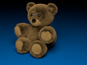 Orsacchiotto di peluche Modello 3D