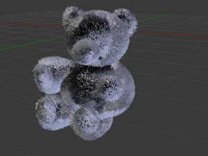 Orsacchiotto di peluche Modello 3D
