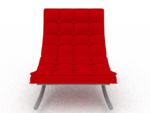 Barcelona Chair 3D Model