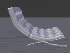 Barcelona Chair 3D Model