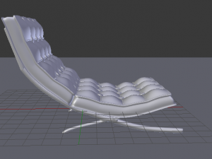Barcelona Chair 3D Modell