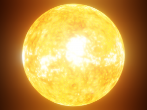 Sun - made in Blender 3D 模型
