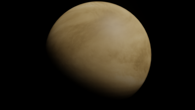 Venus Atmosphere - made in Blender Modèle 3D .c4d .max .obj .3ds .fbx .stl .blend 