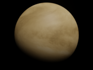 Venus Atmosphere - made in Blender Modèle 3D