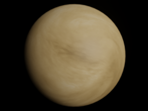 Venus Atmosphere - made in Blender Modèle 3D