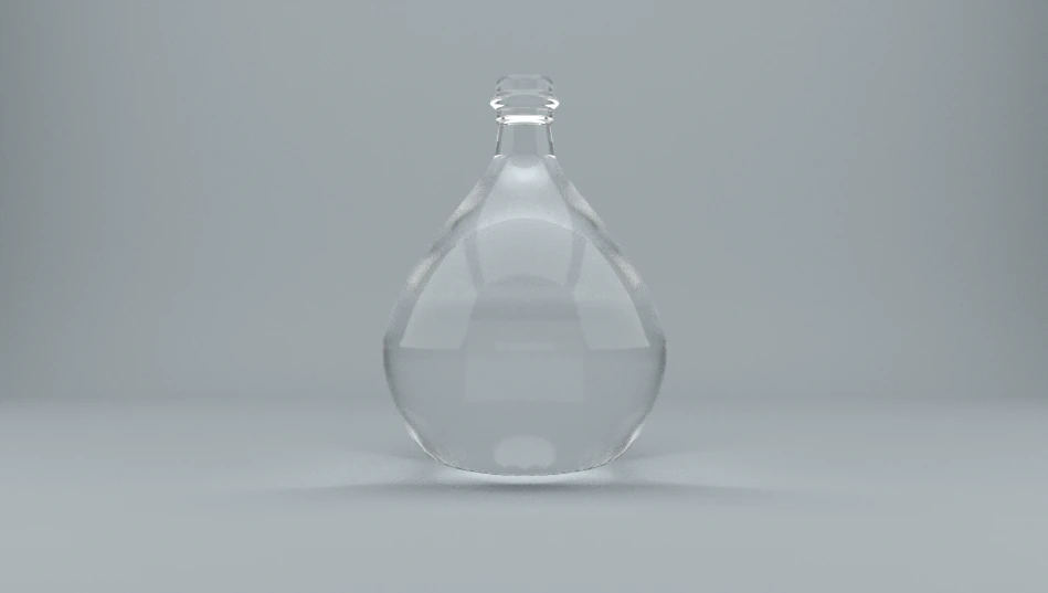 Glass Bottle 3D Model .c4d .max .obj .3ds .fbx .stl .blend 
