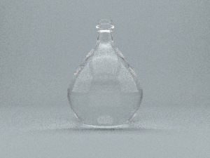 Glass Bottle 3D Модель