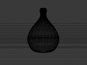 Glass Bottle 3D Модель