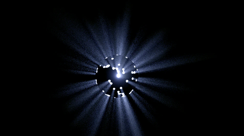 Rays of Light 3D Model .c4d .max .obj .3ds .fbx .stl .blend 