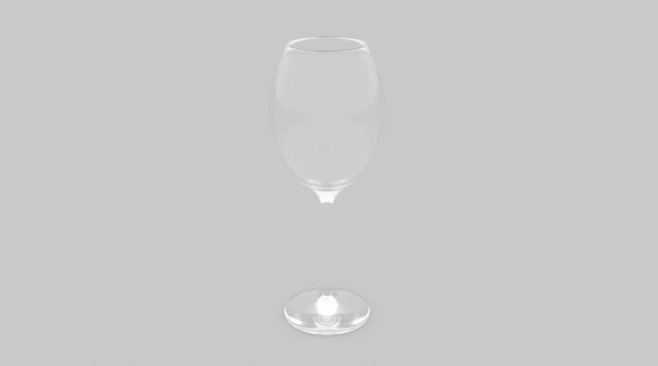 Glass of Wine 3D Model .c4d .max .obj .3ds .fbx .stl .blend 