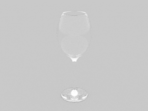 Glass of Wine 3D Model