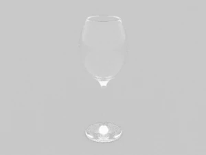 Glass of Wine 3D Model