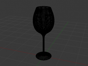 Glass of Wine 3D Model