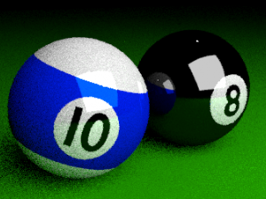 Billiard Balls 3D 模型
