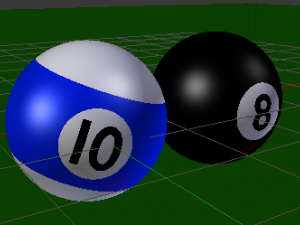 Billiard Balls 3D 模型