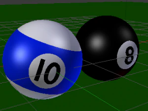 Bolas de bilhar Modelo 3D