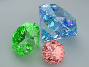 Diamantes Modelo 3D