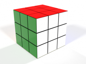Rubik Cube 3D Model
